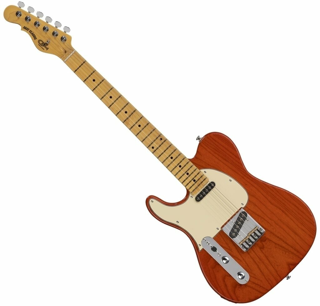 Elektrisk guitar G&L Tribute ASAT Classic Clear Orange