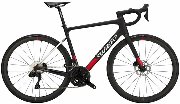 Cestný bicykel Wilier Garda Disc Shimano 105 RD-R7000-SS 2x11 Black/Red Matt L Shimano Cestný bicykel - 1
