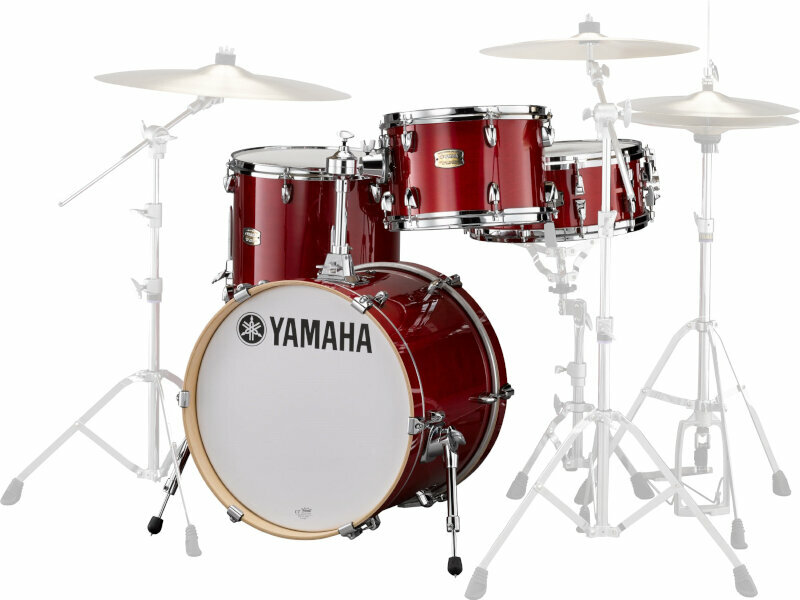 Akoestisch drumstel Yamaha SBP8F3CR Cranberry Red