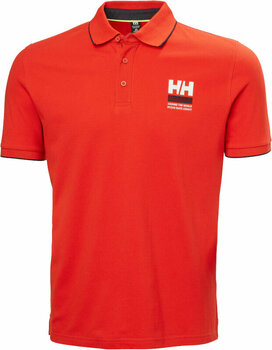 Camisa Helly Hansen Faerder Polo Camisa Cherry Tomato 2XL - 1