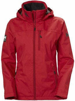 Giacca Helly Hansen Women's Crew Hooded Giacca Red L - 1