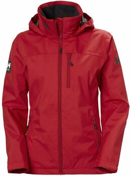 Giacca Helly Hansen Women's Crew Hooded Giacca Red S - 1