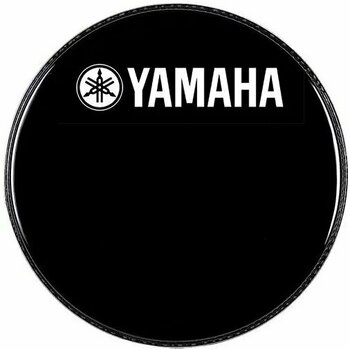 Resonant Drum Head Yamaha P31020YB42223 20" Black Resonant Drum Head - 1
