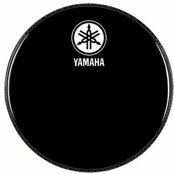 Resonant Drum Head Yamaha P31020YV12391 20" Black Resonant Drum Head - 1