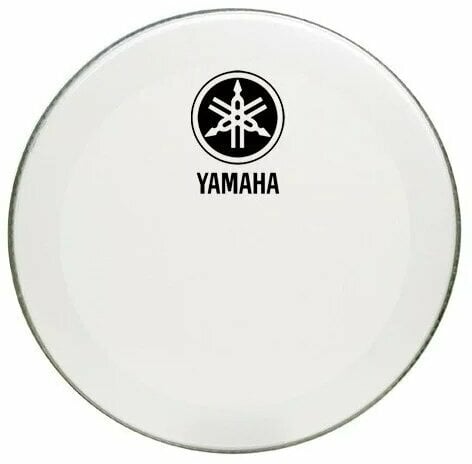 Cabeza de tambor resonante Yamaha P31222YV13410 22" Blanco Cabeza de tambor resonante