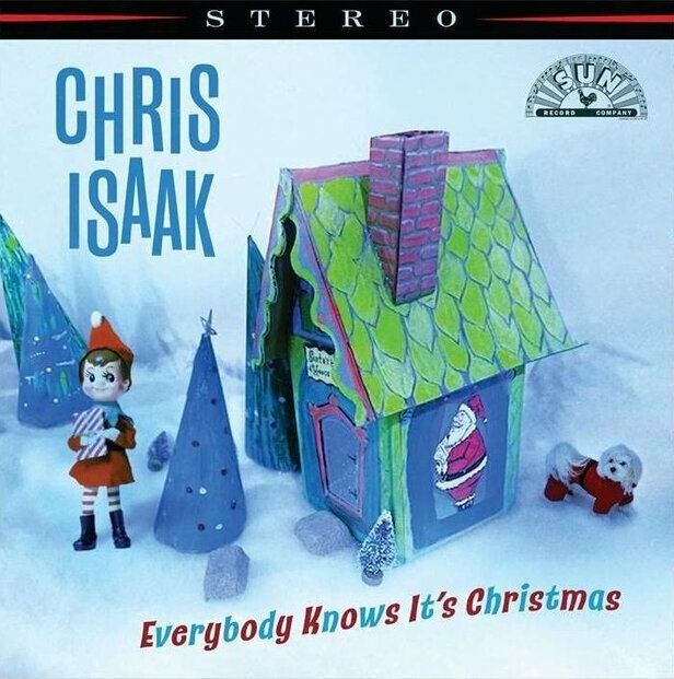 Vinyl Record Chris Isaak - Everybody Knows It's Christmas (Coloured) (LP)