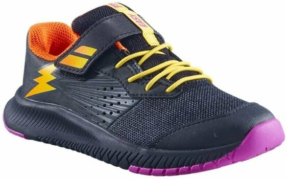 Pánska tenisová obuv Babolat Pulsion All Court Kid Boy Noir/Violet 29 Pánska tenisová obuv - 1