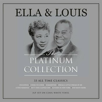 Disc de vinil Ella Fitzgerald and Louis Armstrong - The Platinum Collection (White Coloured) (3 LP) - 1