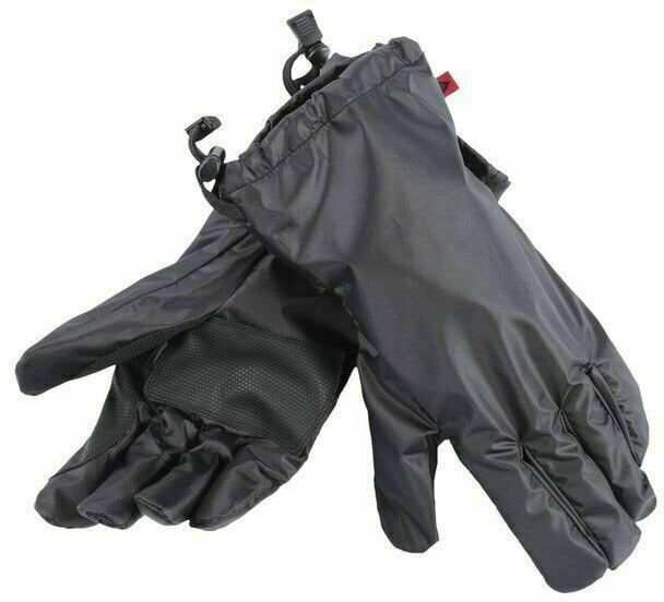 Protections de pluie sur-gants Dainese Rain Overgloves Black S