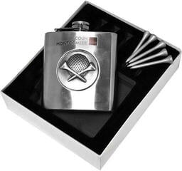 Gave Colin Montgomerie Golfers Hip Flask