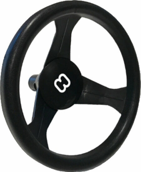 Skibobslee Hamax Sno Blade Steering Wheel Black