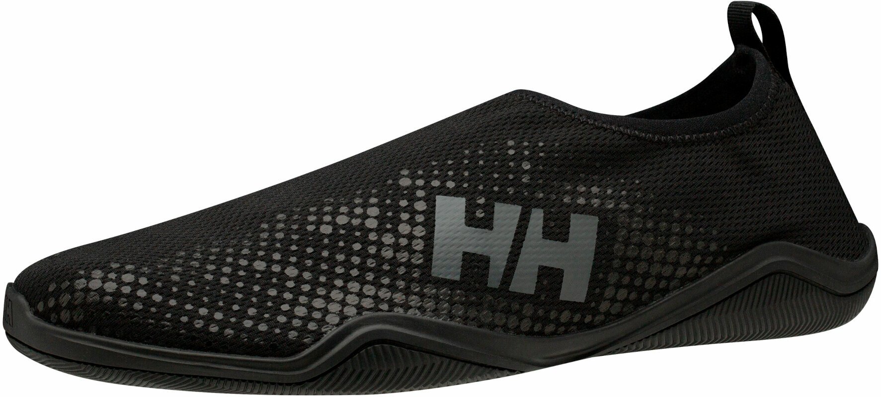Mens Sailing Shoes Helly Hansen Men's Crest Watermoc Black/Charcoal 44