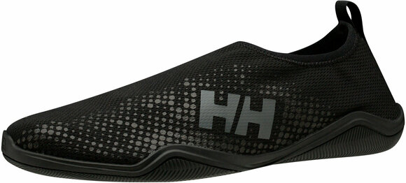 Mens Sailing Shoes Helly Hansen Men's Crest Watermoc Black/Charcoal 44 - 1