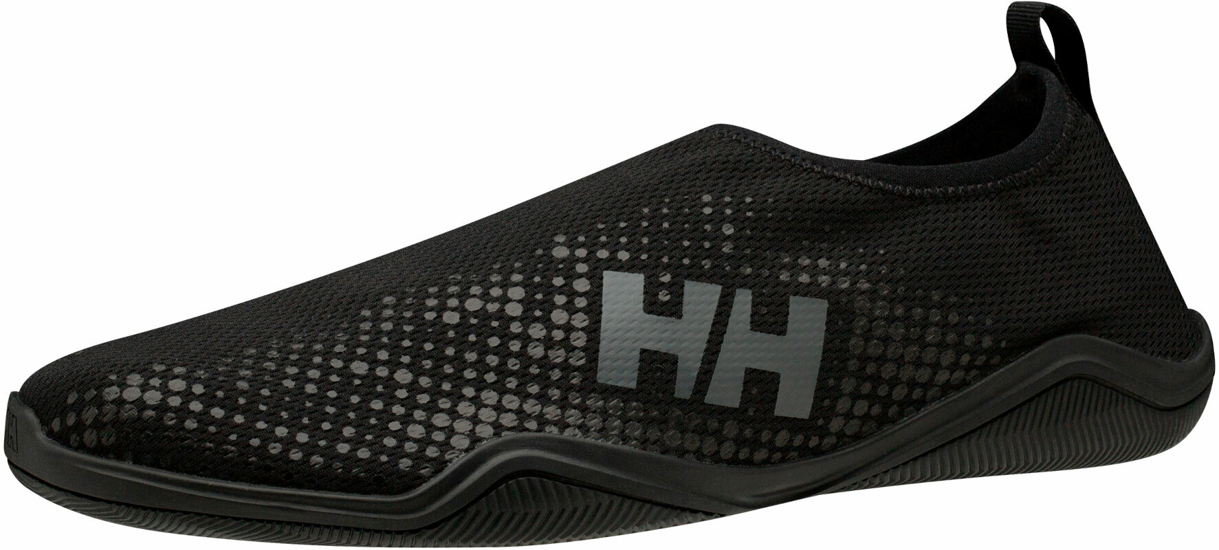 Herrenschuhe Helly Hansen Men's Crest Watermoc Black/Charcoal 40,5