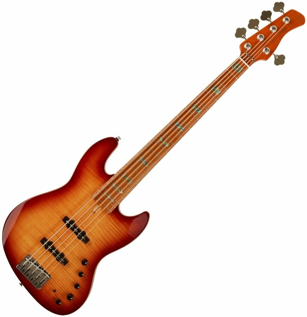 5 strunska bas kitara Sire Marcus Miller V10 Swamp Ash-5 2nd Gen Tobacco Sunburst