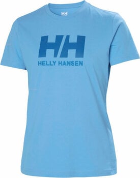 T-Shirt Helly Hansen Women's HH Logo T-Shirt Bright Blue L - 1