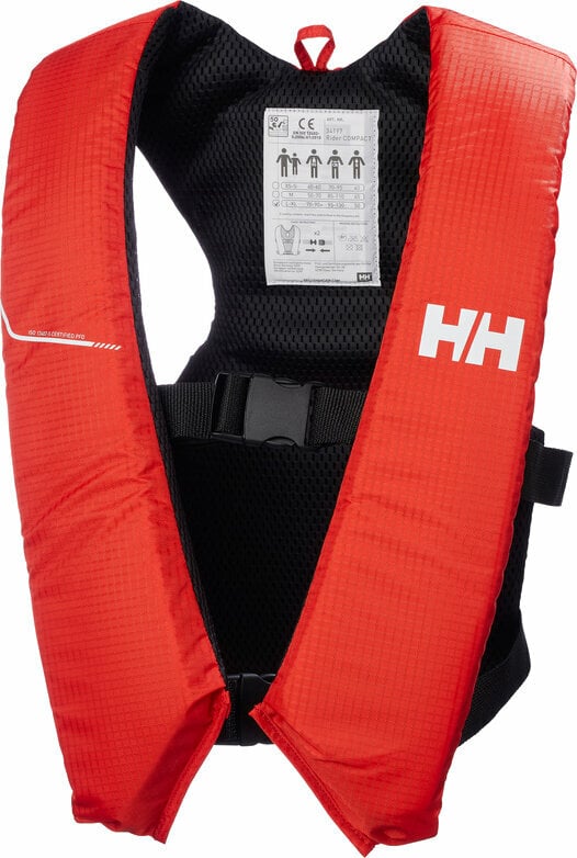 Plávacia vesta Helly Hansen Rider Compact 50N Alert Red 50/70KG