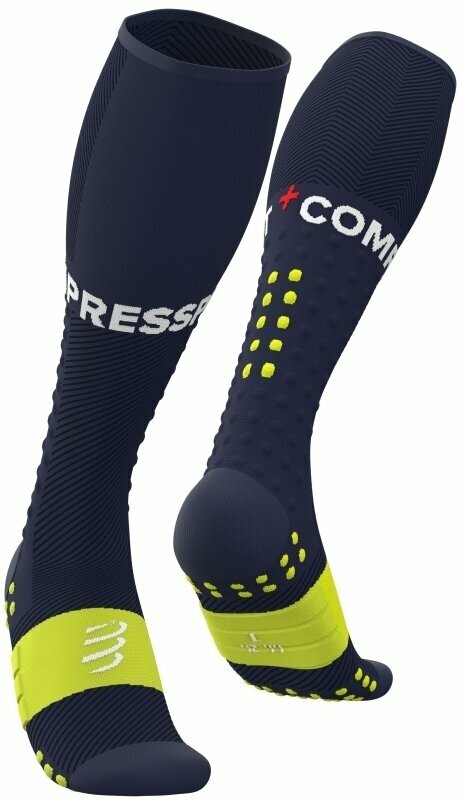 Calcetines para correr Compressport Full Socks Run Sodalite Blue T2 Calcetines para correr
