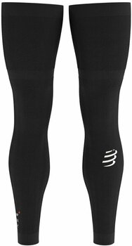Běžecké návleky na nohy Compressport Full Legs Black T2 Běžecké návleky na nohy - 1
