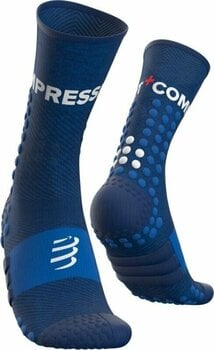 Calcetines para correr Compressport Ultra Trail Socks Blue Melange T3 Blue Melange T3 Calcetines para correr - 1