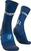 Hardloopsokken Compressport Ultra Trail Socks Blue Melange T4 Blue Melange T4 Hardloopsokken