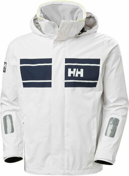 Jacke Helly Hansen Men's Saltholm Jacke White XL - 1