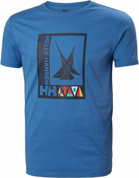 T-Shirt Helly Hansen Men's Shoreline 2.0 T-Shirt Azurite 2XL - 1