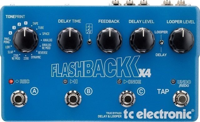 Gitaareffect TC Electronic Flashback X4