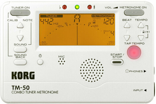 Accordeur multifonctions Korg TM50-PW - 1