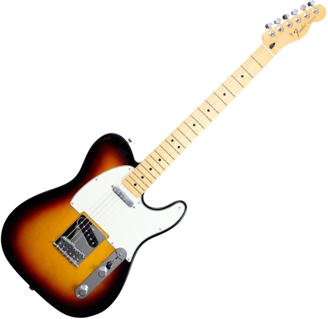 Elektrische gitaar Fender Standard Telecaster Maple Fingerboard, Brown Sunburst