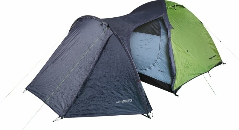 Šotor Hannah Tent Camping Arrant 3 Spring Green/Cloudy Gray Šotor