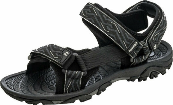 Mens Outdoor Shoes Hannah Sandals Belt Anthracite 40 Mens Outdoor Shoes - 1