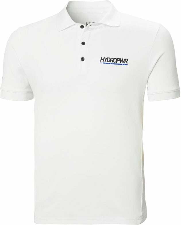 T-Shirt Helly Hansen Men's HP Race Polo T-Shirt White S