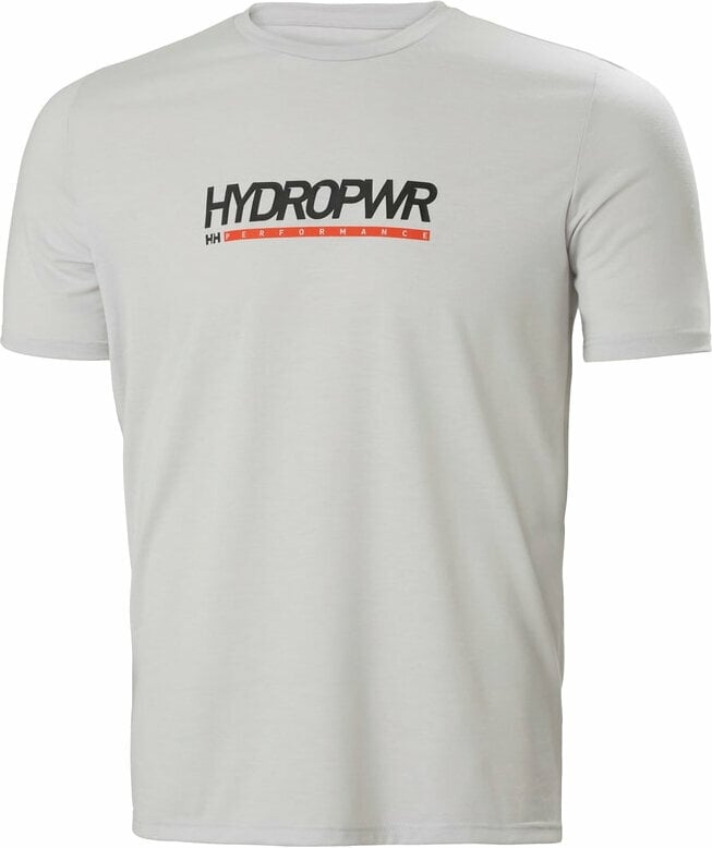T-Shirt Helly Hansen Men's HP Race T-Shirt Grey Fog S
