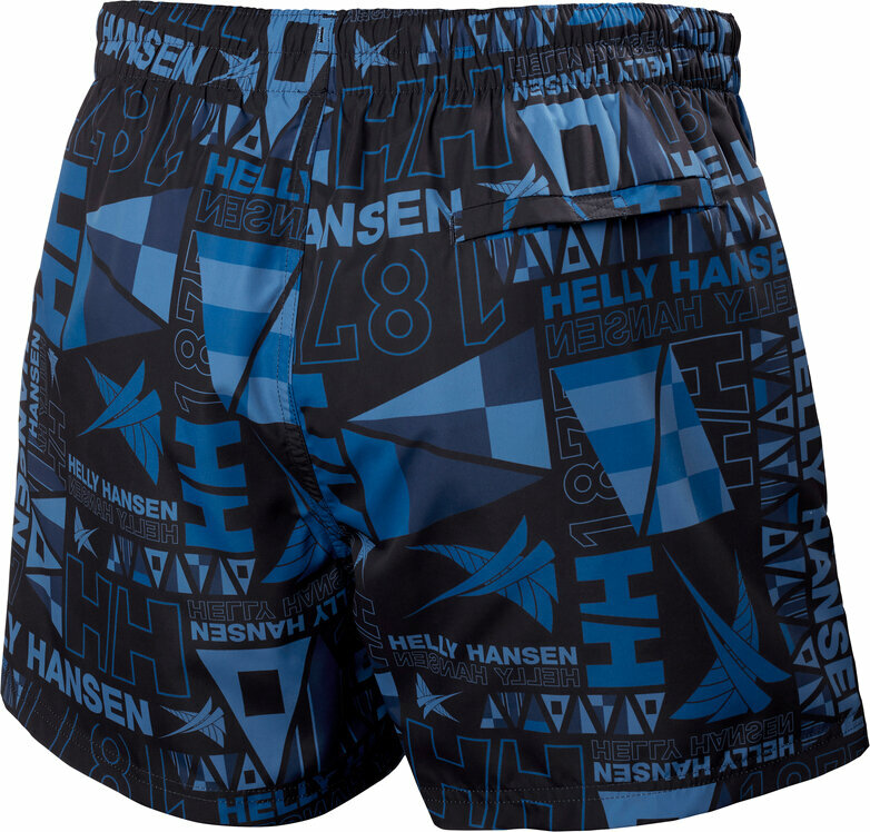 Men's Swimwear Helly Hansen Men's Newport Trunk Ocean Burgee Aop XL