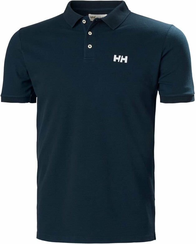 Hemd Helly Hansen Men's Malcesine Polo Hemd Navy 2XL