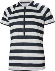 Hemd Helly Hansen Women's Siren 1/2 Zip Quick-Dry Navy Stripe