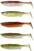 Isca de borracha Savage Gear Fat Minnow T-Tail Clear Water Mix Clearwater Mix 7,5 cm 5 g