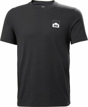 Outdoor T-Shirt Helly Hansen Men's Nord Graphic HH T-Shirt Ebony S T-Shirt - 1