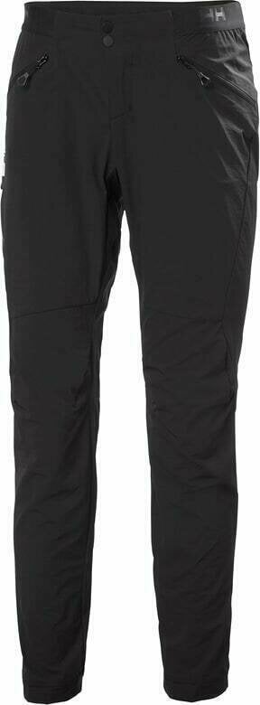 Calças de exterior Helly Hansen Women's Rask Light Softshell Pants Black M Calças de exterior