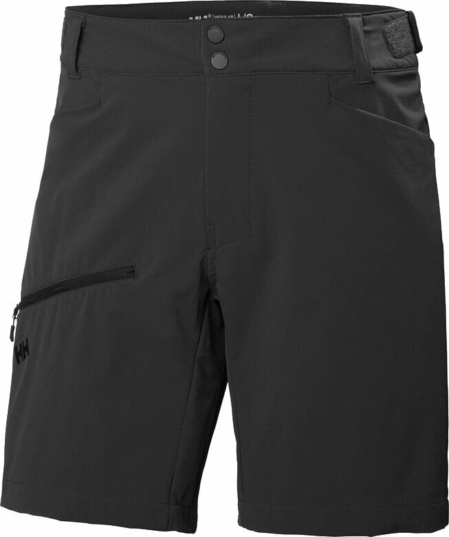 Pantalones cortos para exteriores Helly Hansen Men's Blaze Softshell Shorts Ebony 2XL Pantalones cortos para exteriores