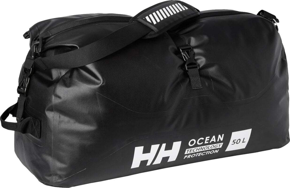 Sailing Bag Helly Hansen Offshore Waterproof Duffel Bag 50L Ebony