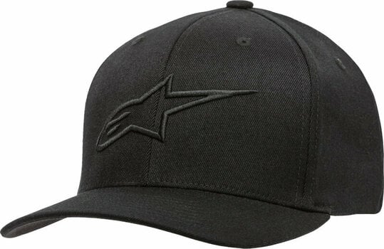 Cap Alpinestars Ageless Curve Hat Black/Black L/XL Cap - 1