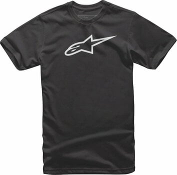 T-Shirt Alpinestars Ageless Classic Tee Black/White M T-Shirt - 1