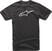 T-Shirt Alpinestars Ageless Classic Tee Black/White XL T-Shirt