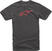 T-Shirt Alpinestars Ageless Classic Tee Black/Red M T-Shirt