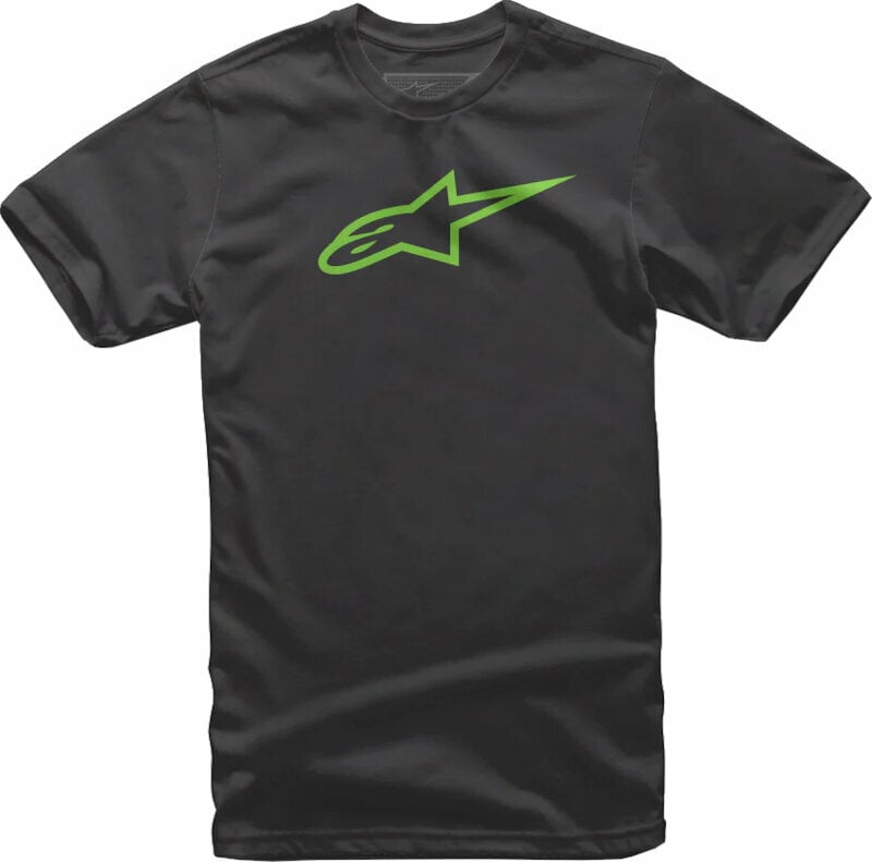 T-Shirt Alpinestars Ageless Classic Tee Black/Green S T-Shirt