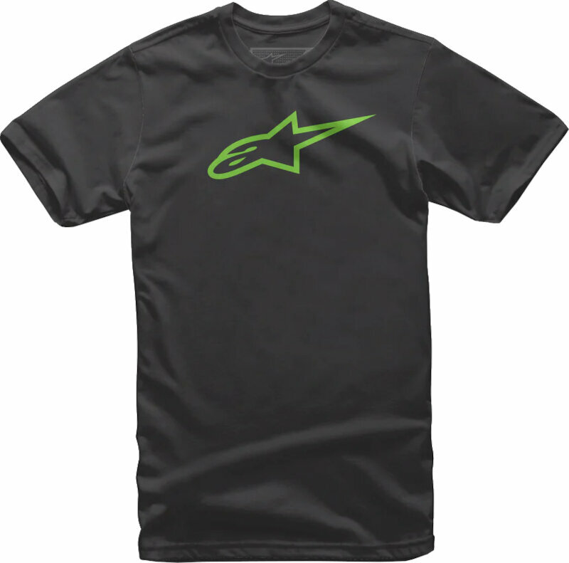 T-Shirt Alpinestars Ageless Classic Tee Black/Green M T-Shirt