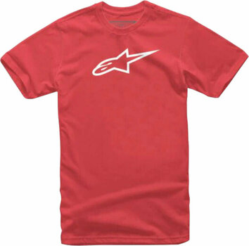 T-Shirt Alpinestars Ageless Classic Tee Red/White M T-Shirt - 1
