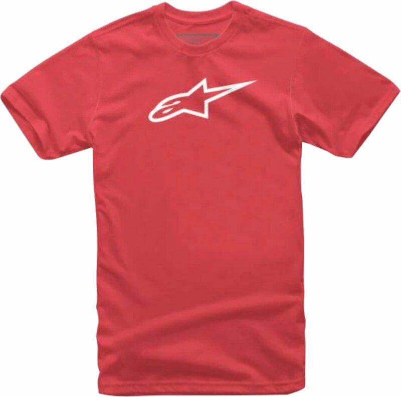 Tee Shirt Alpinestars Ageless Classic Tee Red/White XL Tee Shirt